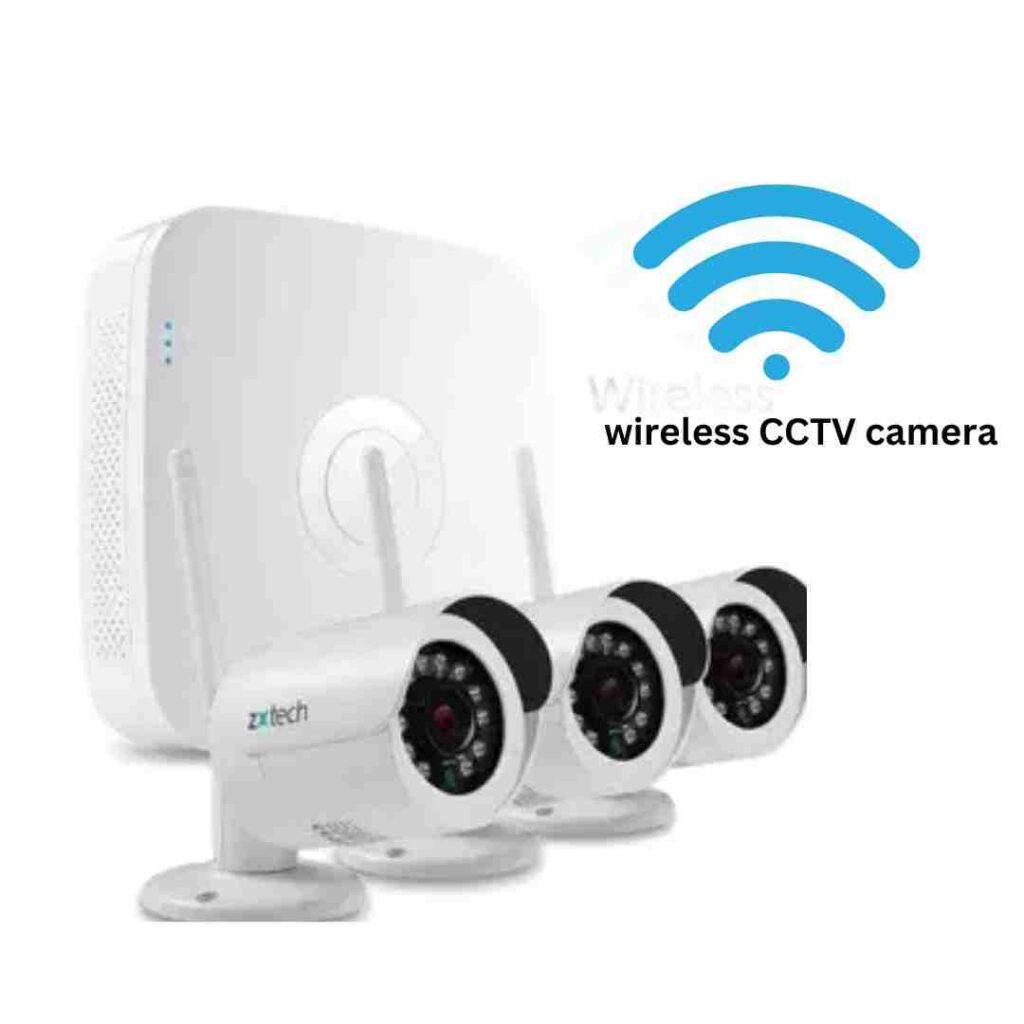 wireless CCTV camera installation